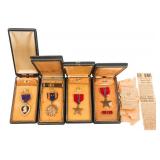 WWII US ARMY & AAF NAMED MEDALS