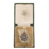 19th C. BRITISH 14k GOLD & DIAMOND BROOCH