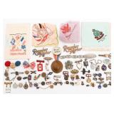 WWII US HOMEFRONT JEWELRY AND INSIGNIA