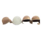 WWII USAAF & NAVY M3 FLAK & MkII TALKER HELMETS