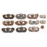 WWII US AIRBORNE JUMP & GLIDER WINGS