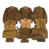 WWII US ARMY INFANTRY DIVISION SERGEANT UNIFORMS
