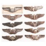 WWII USAAF STERLING 3" QUALIFICATION WINGS