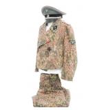 REPRODUCTION WWII SS PANZER LIEUTENANT UNIFORM