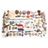WWII - COLD WAR US HOMEFRONT & SWEETHEART JEWELRY