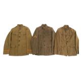 WWI US ARMY OFFICER & 78th DIVISION SERVICE TUNICS
