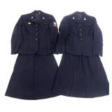 WWII USN WAVES NAMED ENLISTED UNIFORM SETS
