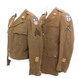 WWII US ARMY NAMED MERRILLS MARAUDERS UNIFORMS