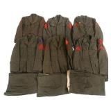 WWII USMC SERVICE ALPHA DRESS UNIFORMS