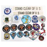 VIETNAM WAR US ARMED FORCES PATCHES & SCARF