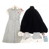 WWII US RED CROSS VOLUNTEER NURSE UNIFORM