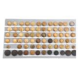 INDIAN WARS - SPAN-AM US FEDERAL & STATE BUTTONS