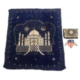 WWII USAAF CBI BULLION PATCH, TAPESTRY & PURSE
