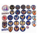WWII FLYING TIGERS 8th & 9th AAF BULLION PATCHES
