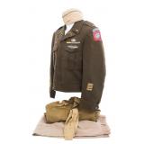 WWII US ARMY 82nd AIRBORNE 1st LIEUTENANT UNIFORM
