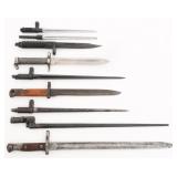 19th - 20th C. WORLD ARMED FORCES BAYONETS
