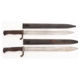 IMPERIAL GERMAN M1898/05 BUTCHER BAYONETS
