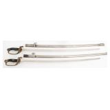 WWII IMPERIAL JAPANESE TYPE 19 KYU-GUNTO SWORDS