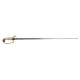 19th C. US MILITIA OFFICER EAGLE HEAD SWORD