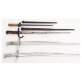 FRENCH M1842, M1866 & M1874 BAYONETS