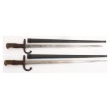 19th C. FRENCH M1874 GRAS BAYONETS