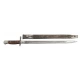 WWI US ARMY REMINGTON M1917 BAYONET WITH SCABBARD