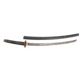 IMPERIAL JAPANESE WAKIZASHI WITH SAYA