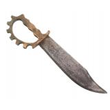 WWII AUSTRALIAN MADE US RANGER BRASS KNUCKLE KNIFE