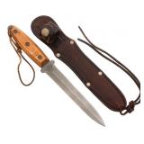 EK KNIVES PIG STICKER WITH SHEATH