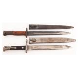 TURKISH M1935 & YUGOSLAVIAN M1948 BAYONETS