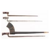 19th C. US & WORLD ARMED FORCES SOCKET BAYONETS