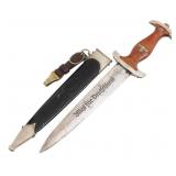WWII GERMAN NSKK DRESS DAGGER by ERNST PACK