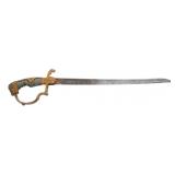 IMPERIAL PRUSSIAN CUT DAMASCUS PRESENTATION SWORD