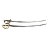 FRENCH M1822 LIGHT CAVALRY OFFICER SWORDS