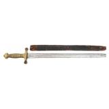19th C. FRENCH ARTILLERY CADET FOOT SWORD