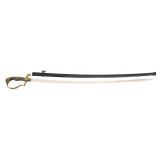 WWII GERMAN ARMY OFFICER LION HEAD DRESS SWORD