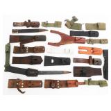 WWI - CURRENT WORLD MILITARY SCABBARDS & FROGS