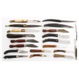 EARLY 20th C. FOLDING POCKET KNIVES