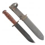 WWII US NAVY MkII FIGHTING KNIFE by CAMILLUS