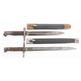 19th C. - WWII ITALIAN M1870 & M1891 BAYONETS
