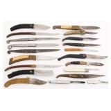 EARLY 20th C. FOLDING POCKET KNIVES