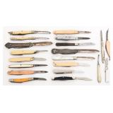 EARLY 20th C. FOLDING POCKET KNIVES