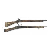 PERCUSSION & FLINTLOCK MUSKETS FOR PARTS OR REPAIR