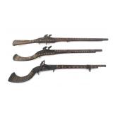 NORTH AFRICAN FLINTLOCK MUSKETS FOR PARTS & REPAIR