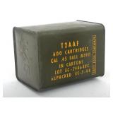 PISTOL AMMUNITION .45 CALIBER - 600 ROUNDS