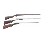 SINGLE SHOT SHOTGUNS FOR PARTS OR REPAIR