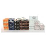 5.56x45mm AND .223 REM AMMUNITION - 25 POUNDS TGW