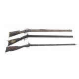 DOUBLE BARREL PERCUSSION LONG GUNS