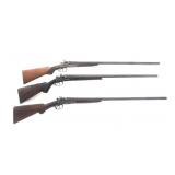 12 GAUGE HAMMER SHOTGUNS FOR PARTS OR REPAIR