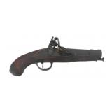 FRENCH MAUBEUGE .60 CALIBER FLINTLOCK PISTOL